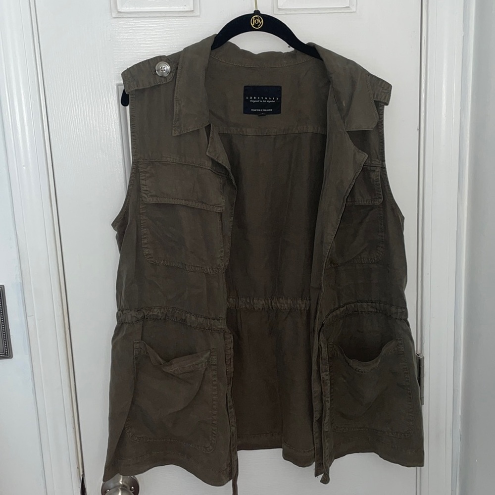 Dark Green Sanctuary Vest